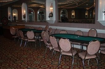 Poker table game event in Baltimore